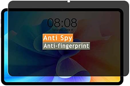 מגן מסך פרטיות של Vaxson, התואם ל- T40 Pro 10.4 Tablet Tablet Anti Spy Slud Stureters מדבק [לא מזכוכית מזג]